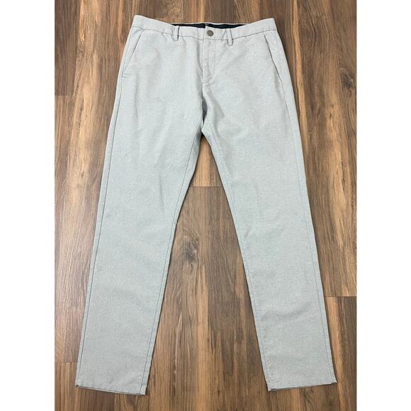 Bonobos Other - Men Bonobos Golf Slim Taper performance silver chino pants slacks, 32x30